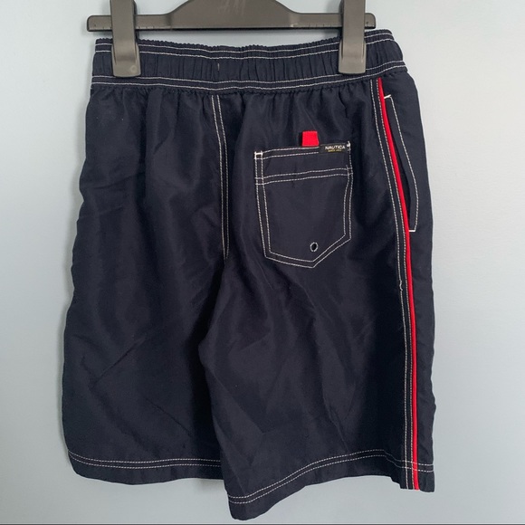 Nautica Navy Swim Shorts - Picture 2 of 2